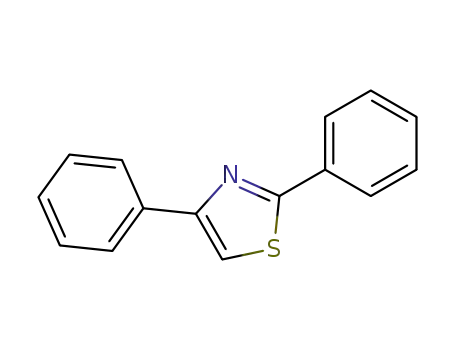 Molecular Structure of 1826-14-8 (2,4-DIPHENYLTHIAZOLE)