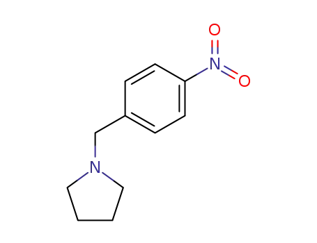 Molecular Structure of 133851-67-9 (1-[(4-Nitrophenyl)Methyl]pyrrolidine)