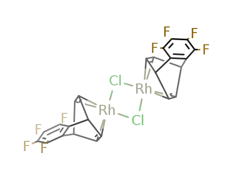 [Rh2(μ-Cl)2(tetrafluorobenzobarrelene)2]