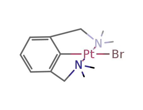 [2,6-bis(dimethylaminomethyl)-1-phenyl]platinium bromide