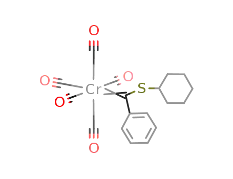 (pentacarbonylchromium)(C(C6H5)SC6H11)