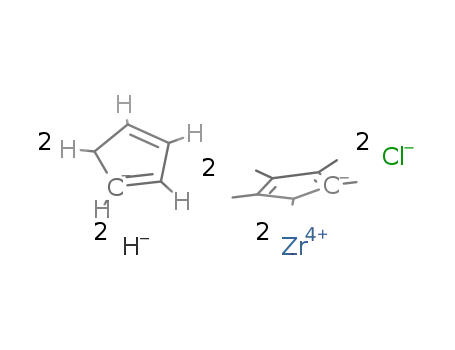 ((η5-C5H5)(η5-C5Me5)ZrHCl)2