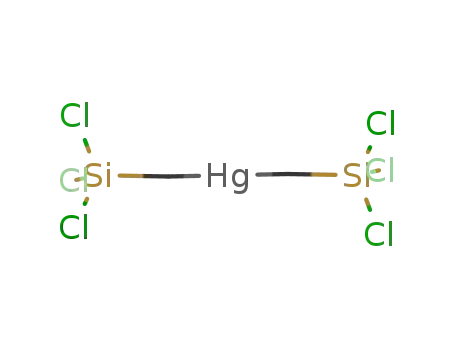 Molecular Structure of 86808-03-9 (Mercury, bis[(trichlorosilyl)methyl]-)