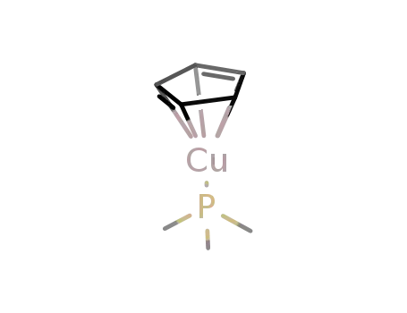 (η5-cyclopentadienyl)copper(I) trimethylphosphine