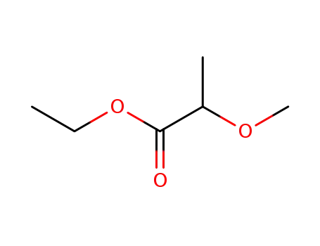 Molecular Structure of 4324-39-4 (O-Methyl-L-lactic Acid Ethyl Ester)