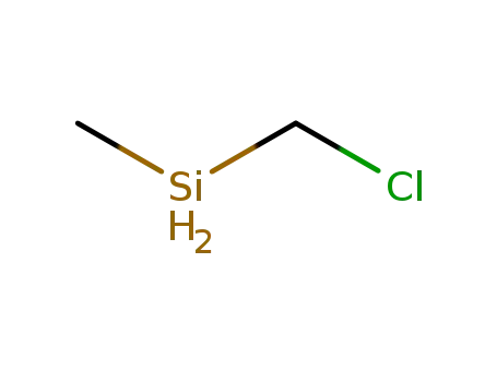 Molecular Structure of 18165-20-3 ((Chloromethyl)(methyl)silane)