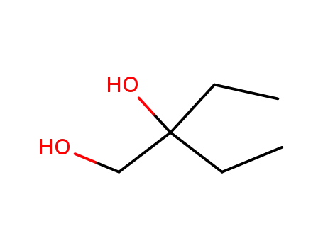 Molecular Structure of 66553-16-0 (1,2-Butanediol, 2-ethyl-)