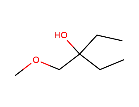 Molecular Structure of 3587-67-5 (3-Pentanol, 3-(methoxymethyl)-)