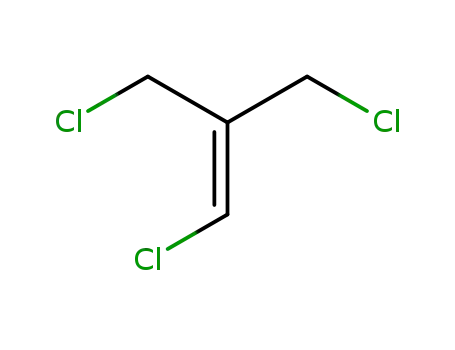 Molecular Structure of 13245-65-3 (1,3-dichloro-2-(chloromethyl)prop-1-ene)