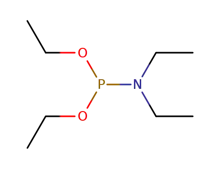 Molecular Structure of 20262-87-7 (diethyl diethylphosphoramidoite)