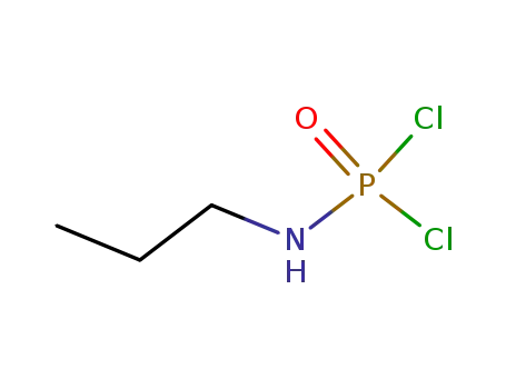 Molecular Structure of 53931-67-2 (Phosphoramidic dichloride, propyl-)