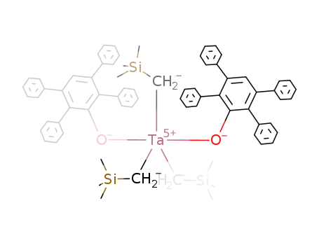 Ta(OC6H(C6H5)4)2(CH2Si(CH3)3)3