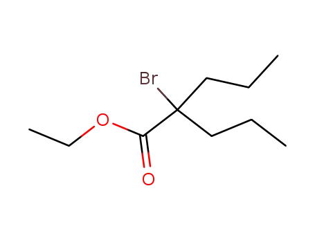 Molecular Structure of 99174-91-1 (ETHYL 2-BROMO-2-PROPYLPENTANOATE)