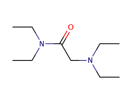 Molecular Structure of 27794-54-3 (Acetamide, 2-(diethylamino)-N,N-diethyl-)