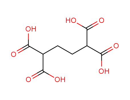 Molecular Structure of 4435-38-5 (1,1,4,4-butanetetracarboxylic acid)
