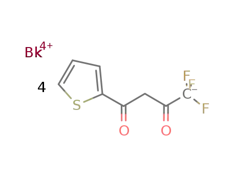 berkelium(IV)thenoyltrifluoroacetonate