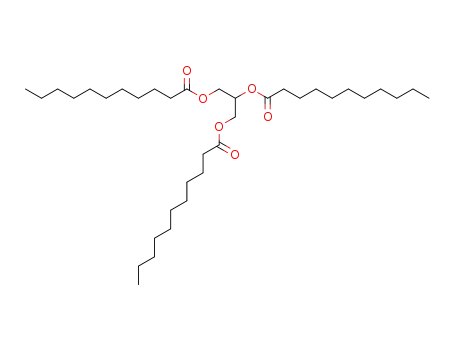 Molecular Structure of 13552-80-2 (TRIUNDECANOIN)