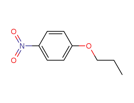 Molecular Structure of 7244-77-1 (P-PROPOXYNITROBENZENE)