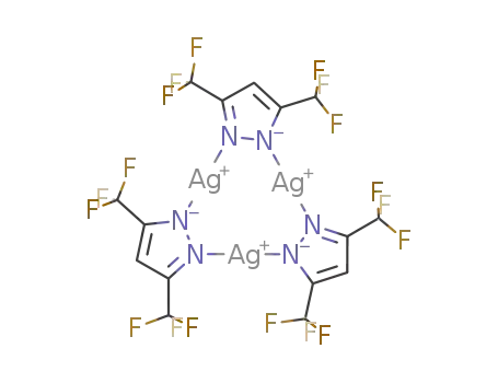 trisilver(I) tris(3,5-bis(trifluoromethyl)pyrazolate)