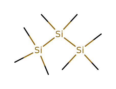 Molecular Structure of 3704-44-7 (Octamethyltrisilane)