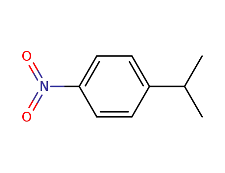 Molecular Structure of 1817-47-6 (1-ISOPROPYL-4-NITROBENZENE)