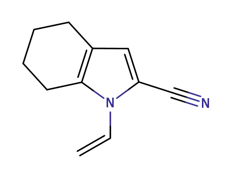 1-vinyl-4,5,6,7-tetrahydroindole-2-carbonitrile