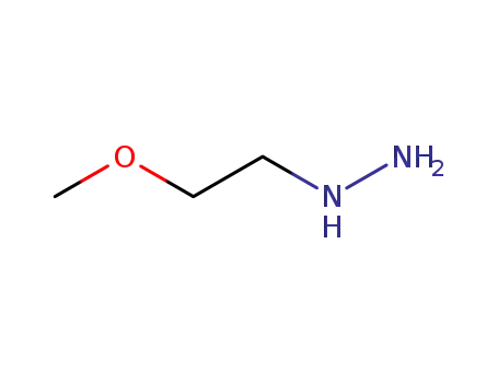 Molecular Structure of 3044-15-3 ((2-methoxyethyl)hydrazine)