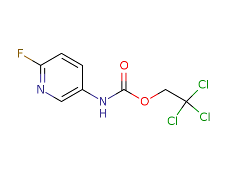 2,2,2-trichloroethyl (6-fluoropyridin-3-yl)carbamate