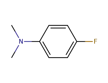 Molecular Structure of 403-46-3 (4-FLUORO-N,N-DIMETHYLANILINE)