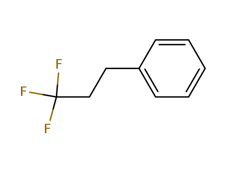 Molecular Structure of 1579-80-2 ((3,3,3-TRIFLUOROPROPYL)BENZENE)