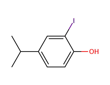 2-iodo-4-(1-methylethyl)phenol