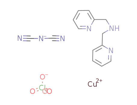 (di(2-methylpyridyl)amine)(μ-1.5-dicyanamide)copper(II) perchlorate
