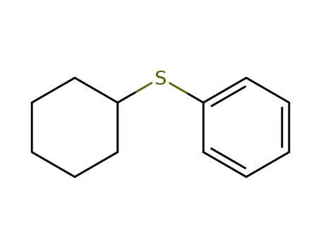 Molecular Structure of 7570-92-5 ((cyclohexylsulfanyl)benzene)