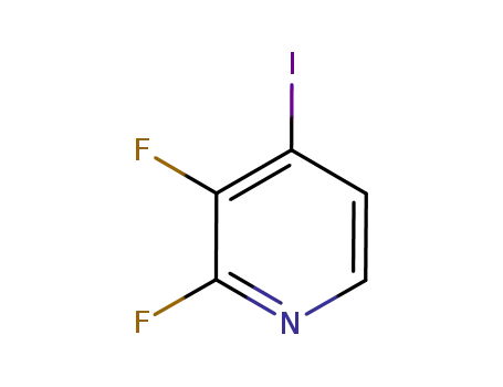 Molecular Structure of 851386-34-0 (2,3-Difluoro-4-iodopyridine)