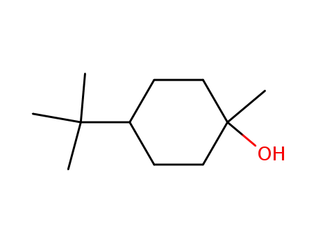 Molecular Structure of 6353-54-4 (4-tert-butyl-1-methylcyclohexanol)
