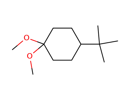 4-tert-butyl-1,1-dimethoxy-cyclohexane