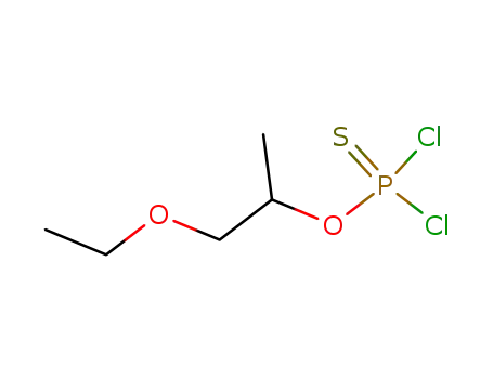 thiophosphorodichloridic acid O-(2-ethoxy-1-methyl-ethyl) ester