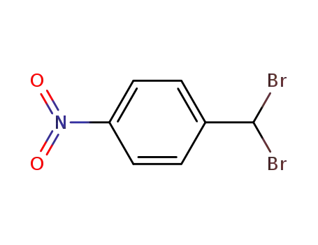 Molecular Structure of 619-75-0 (alpha,alpha-dibromo-4-nitrotoluene)
