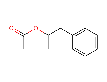 Molecular Structure of 2114-33-2 (1-METHYL-2-PHENYLETHYL ACETATE)