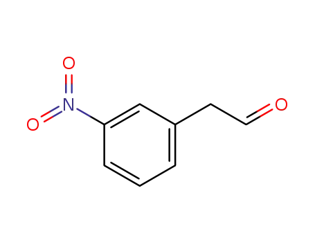 Molecular Structure of 66146-33-6 ((3-NITRO-PHENYL)-ACETALDEHYDE)