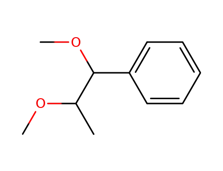 Molecular Structure of 42746-57-6 (Benzene, (1,2-dimethoxypropyl)-)