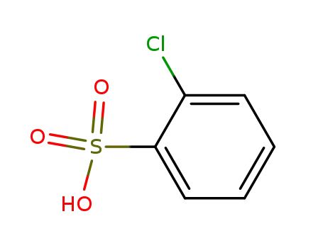 Molecular Structure of 27886-58-4 (2-Chloro-benzenesulfonic acid)