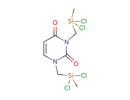 1,3-bis[dichloro(methyl)silylmethyloxy]pyrimidine