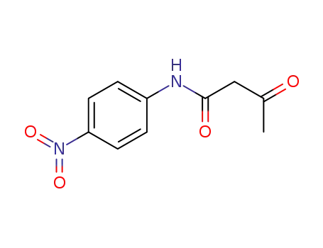 Molecular Structure of 4835-39-6 (4'-nitroacetoacetanilide)