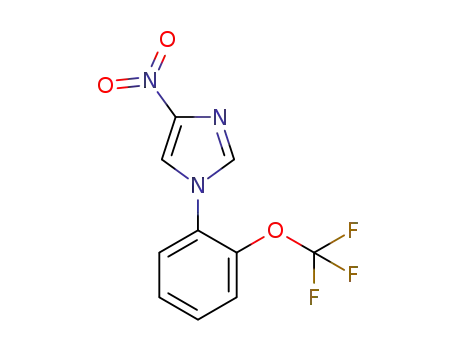 4-nitro-1-{2-(trifluoromethoxy)phenyl}-1H-imidazole