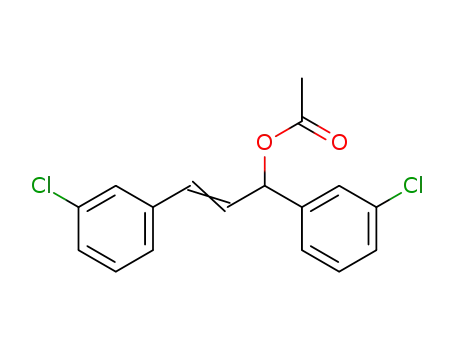 1,3-di(m-bromophenyl)allyl acetate