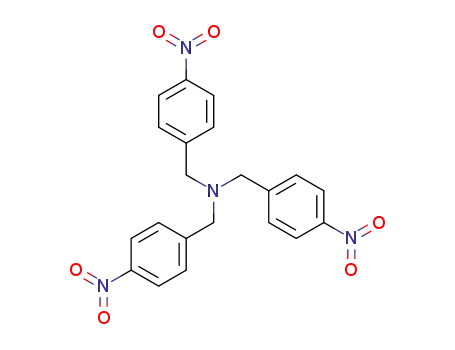 Molecular Structure of 64309-88-2 (BENZENEMETHANAMINE, 4-NITRO-N,N-BIS[(4-NITROPHENYL)METHYL]-)