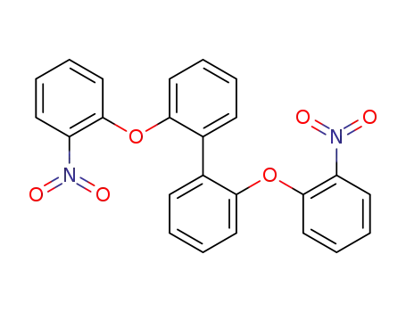 Molecular Structure of 65811-04-3 (1,1'-Biphenyl, 2,2'-bis(2-nitrophenoxy)-)
