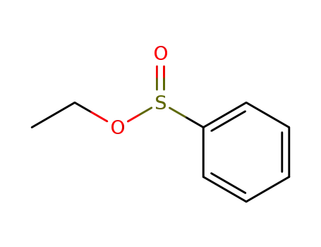 Molecular Structure of 1859-03-6 (Benzenesulfinic acid, ethyl ester)