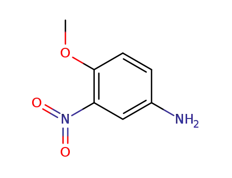 Molecular Structure of 577-72-0 (4-METHOXY-3-NITROANILINE)